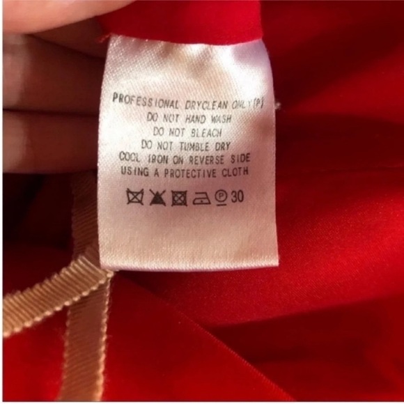 Fame and Partners Free People Red Pleated Maxi Dress - Picture 6 of 12